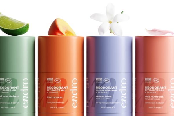 Patru deodorante Endro cu arome naturale variate