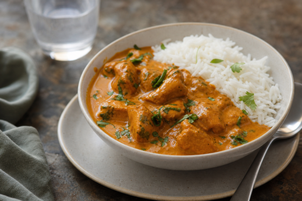 Pui curry: rețetă simplă cu sos aromat și cremos