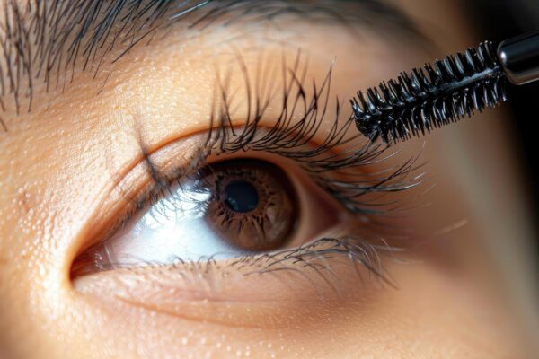 Cum aplici mascara pe genele inferioare cu mai mult control